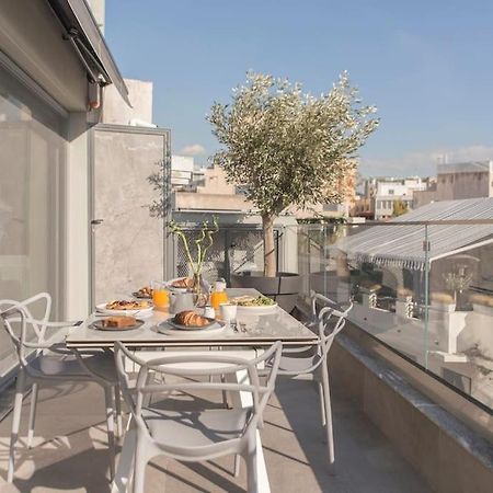 Luxury Acropolis View Apartment-Living Stone Black Pearl Atene Esterno foto