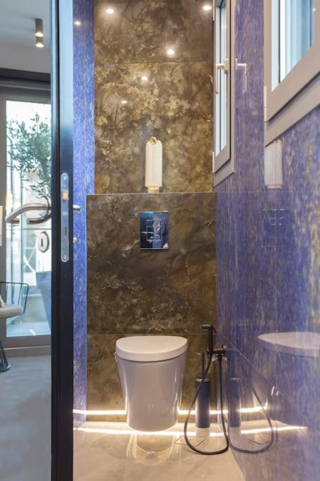 Luxury Acropolis View Apartment-Living Stone Black Pearl Atene Esterno foto