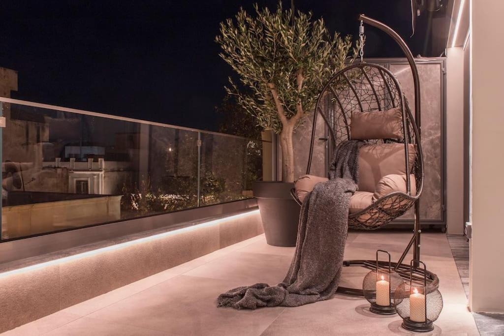 Luxury Acropolis View Apartment-Living Stone Black Pearl Atene Esterno foto